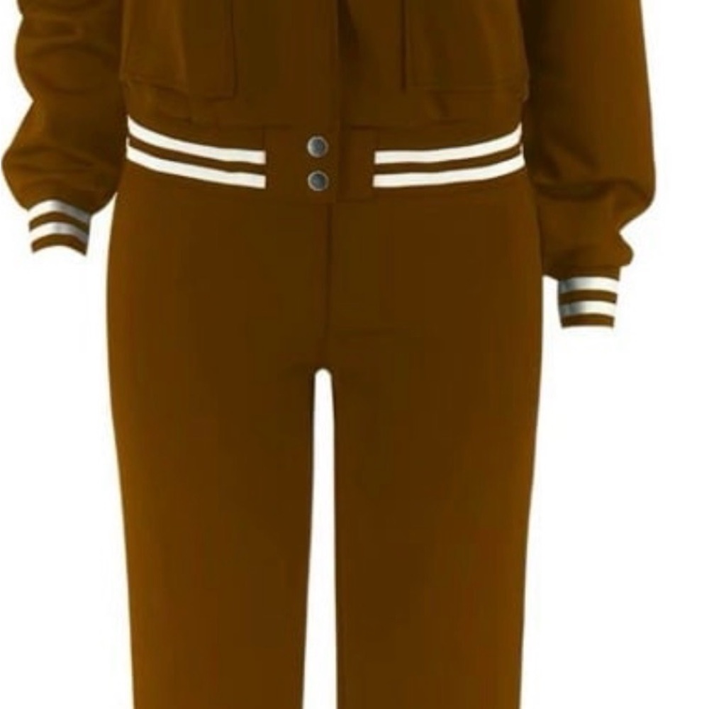 Brown Women's Jumpsuit Sz L